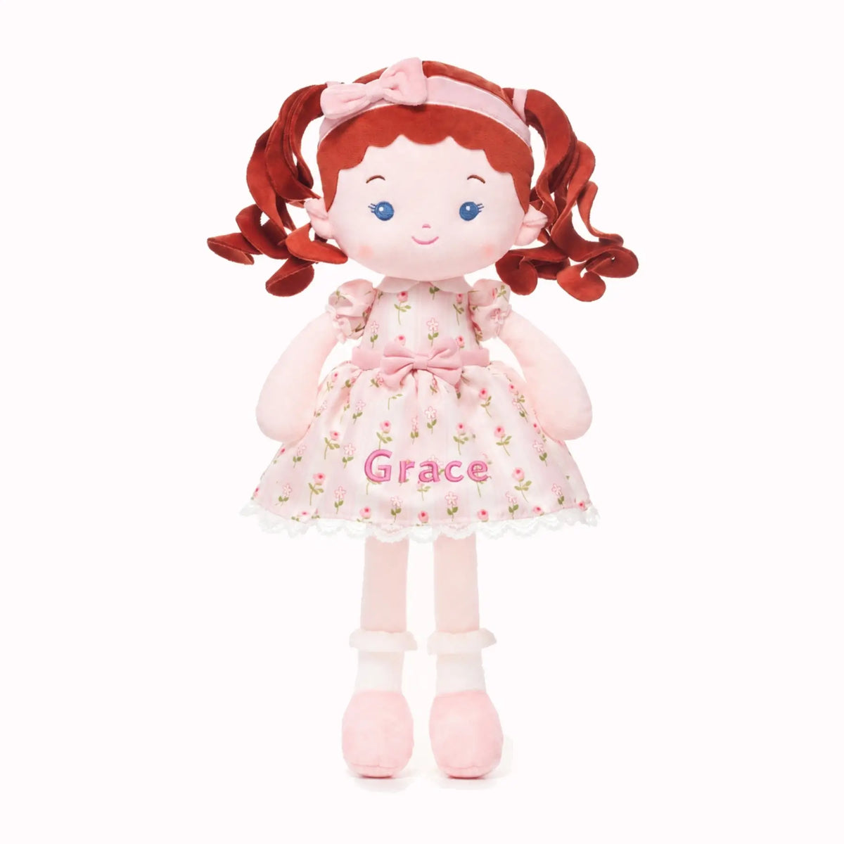 Leyadoll Soft Plush Embroidered Leya Doll, My First Baby Doll