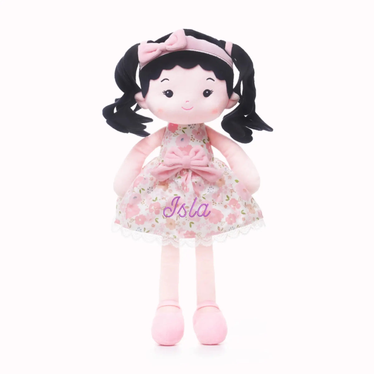 Leyadoll Soft Plush Embroidered Leya Doll, My First Baby Doll