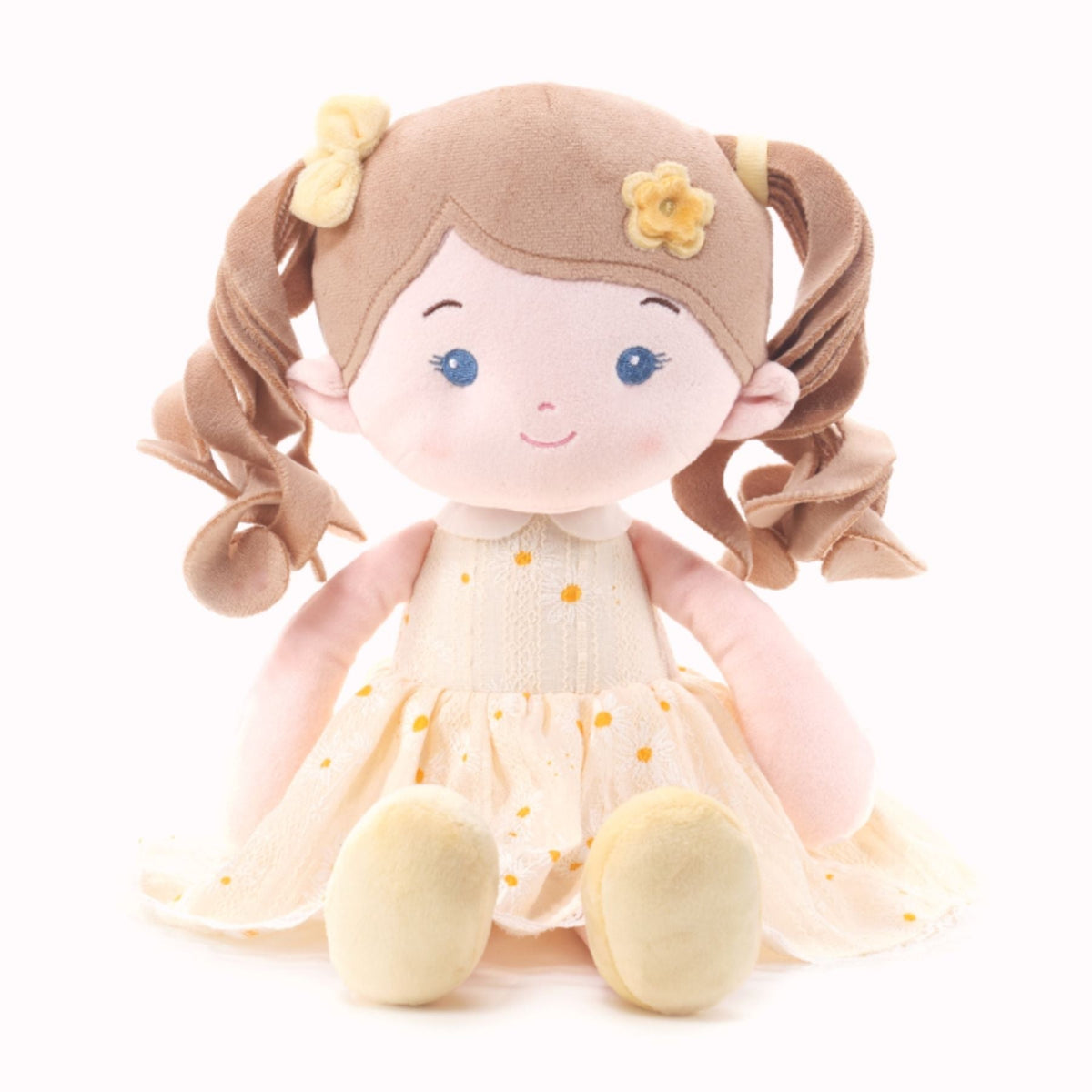 Leyadoll Soft Plush Personalized Leya Doll, My First Baby Doll